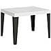 Tavolo Allungabile 70x110/194 Cm Flame Telaio Antracite - Bianco Frassino - Foto miniatura 1