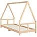 Giroletto per Bambini 80x200 cm in Legno Massello di Pino - Foto miniatura 3