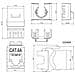 Kit 24 Frutti Cat. 6a Utp 180 Keystone Con Pinza Crimpatrice - Foto miniatura 2