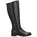 Black Elegant Closed Ladies' Boots Stivali Pelle Scarpe Donna Nero Eu 42, D8391-00 - Foto miniatura 3