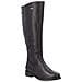 Black Elegant Closed Ladies' Boots Stivali Pelle Scarpe Donna Nero Eu 42, D8391-00 - Foto miniatura 1