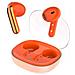 Sheer2 Auricolari True Wireless Controllo Volume /musica Con Custodia Trasparente Arancione - Foto miniatura 1