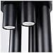 Lampada A Soffitto Lagos 5p Bianco Sl. 1467 - Moderno Lampada Da Soffitto Nero 33x25x25 Cm - Foto miniatura 8