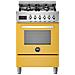 PRO64L1EGIT cucina Elettrico Gas Giallo - Foto miniatura 1