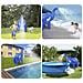Elefante Gonfiabile Gigante Con Spruzzatore D'acqua Nel Bagagliaio. 220x160 Cm. 220x100x160 Cm. Colore Blu - Foto miniatura 4