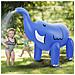 Elefante Gonfiabile Gigante Con Spruzzatore D'acqua Nel Bagagliaio. 220x160 Cm. 220x100x160 Cm. Colore Blu - Foto miniatura 7