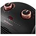 Riscaldatore Ambiente Elettrico FH5036 con Ventilatore 2 Livelli di Velocità Potenza 2200 W Colore Nero - Foto miniatura 5