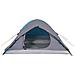Tenda da Campeggio a Cupola per 4 Persone Blu Impermeabile - Foto miniatura 6