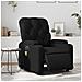 Poltrona Massaggiante Reclinabile Elettrica Nera in Similpelle - Foto miniatura 2