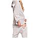 Pigiama Da Donna Tuta Kigurumi Costume Grigio Onesie Koala 145-155 Cm S - Foto miniatura 4