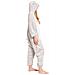 Pigiama Da Donna Tuta Kigurumi Costume Grigio Onesie Koala 145-155 Cm S - Foto miniatura 5