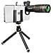 Kit Obiettivo Telescopico Per Cellulare Con Zoom 64x Con Obiettivo 0.63x E Custodia - Compatibile Con Smartphone - Foto miniatura 2