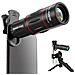 Kit Obiettivo Telescopico Per Cellulare Con Zoom 64x Con Obiettivo 0.63x E Custodia - Compatibile Con Smartphone - Foto miniatura 4