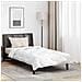Set Coperta Invernale 2 pcs Bianco 155 x 200 cm Microfibra - Foto miniatura 2