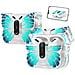 Custodia Protettiva A Farfalla In Tpu Compatibile Con Apple Airpods 4 - Antigraffio, Antipolvere Green - Foto miniatura 1