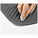Tappetino Scolapiatti Flume Superficie In Silicone Pieghevole Per Stoviglie Design Moderno Colore Grigio Facile Da Pulire Grande Capacità Di Drenaggio - Foto miniatura 3