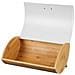 2702 Elegante set di scatole per il pane in bambù con contenitori e coltello - Foto miniatura 2
