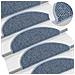 Tappeti Autoadesivi per Scale Aspetto Sisal 30pz 56x17x3 cm Blu - Foto miniatura 6