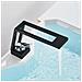 Rubinetto per lavabo da bagno, Blackswan, tipo M26, modello nero opaco, misura 15 cm - Foto miniatura 3