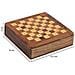 Gioco 3/11 (scacchi+domino+dadi) In Scatola, Legno Marrone 15,5x16x3 - Foto miniatura 4