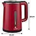 Bollitore Elettrico 0.6l 1500w Con Spegnimento Automatico Riscaldamento Rapido - Foto miniatura 3