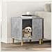 Cuccia per cani Calcestruzzo 44 x 42 x 49 cm Legno multistrato - Foto miniatura 2