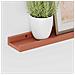 Scaffale da parete 4 pcs Rosso 40 x 9 x 3 cm Legno multistrato - Foto miniatura 5