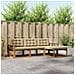 Set di divani da esterno con cuscino 4 pcs Naturale e Beige - Foto miniatura 2