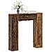 Cornice per camino Legno antico 102 x 20 x 102 cm - Foto miniatura 3
