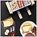 WOD2 Raclette 2 persone, Design in legno, pietra in granito rimovibile, 2 padelle antiaderenti, 2 spatole in legno - Foto miniatura 4