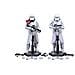 Figurina Mms323 - Star Wars : The Force Awakens - First Order Snowtroopers Officier And First Order Snowtroopers - Foto miniatura 6