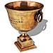 Trofeo Coppa Champagne Cooler Rame Marrone - Foto miniatura 4
