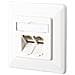 130C381002-I presa energia RJ-45 Bianco - Foto miniatura 1