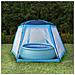 Tenda Per Piscina In Tessuto 590x520x250 Cm Blu - Foto miniatura 1