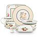 Charm & Breakfast French Garden Piattino Per Tazza Caffè Latte Xl 20 Cm - Foto miniatura 2