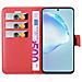 Custodia Compatibile Con Samsung Galaxy S20 Plus In Rosso Carminio - Coperchio Protettiva Con Chiusura Magnetica, Funzione Stand E Tasca Per Le Carte - Foto miniatura 7