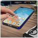 Cover Huawei P40 Pro Silicone Fronte Retro Blu - Foto miniatura 5
