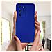 Cover Huawei P40 Pro Silicone Fronte Retro Blu - Foto miniatura 3