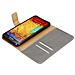 Custodia Compatibile Con Samsung Galaxy Note 3 Neo In Marrone Cappuccino - Coperchio Protettiva Con Chiusura Magnetica, Funzione Stand E Tasca Per Le Carte - Foto miniatura 10