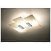 Novità! Plafoniera Cromo Per Salotto E Corridoio - Vetro E Metallo - Fabiano Sl. 0198 Lampada A Muro Quadrata, Stile Classico, A 3 Luci Led E-27 *** Lampade - I Prezzi Più Bassi Su Amazon! - Foto miniatura 7