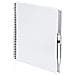 Bigbuy Scuola 144.730 Quaderno Ad Anelli Con Penna, Bianco, 23,7 X 29 X 2 Cm - Foto miniatura 4