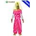 Costume Genietta Rosa ""taglia M 6/7 Anni"" Vestito Carnevale Pegasus Bambino Odalisca - Foto miniatura 3