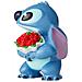 Figurina - Disney Showcase - Stitch Flowers - Licenza Ufficiale Lilo E Stitch - Enesco - Foto miniatura 3