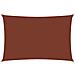 Parasole a Vela Oxford Rettangolare 4x7 m Terracotta - Foto miniatura 1