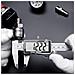 Digital Vernier Caliper Compasso Elettronico 150 Millimetri Con Schermo Lcd Straordinaria Strumento Digitale Di Precisione Vernier Inossidabile Di Micrometro Con Mm Inch Conversione Resistente Agli Spruzzi - Foto miniatura 3