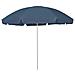 Ombrellone da Spiaggia Blu 300 cm - Foto miniatura 1