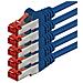 10.0m 2x RJ-45 Cat6 S / FTP (S-STP) M / M, 10m, Cat6, S / FTP (S-STP)  - Foto miniatura 1