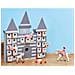 Calendario Dell'avvento Castello In Legno Per Decorare 42 X 42 Cm - Foto miniatura 1