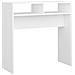 Tavolino Consolle Bianco 78x30x80 cm in Legno Multistrato - Foto miniatura 2