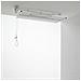 Stendibiancheria A Soffitto, Stendino Verticale Saliscendi Con Borsetta Portamollette E 32 Mollette Antivento 128x54x25 Cm. Foxydry Mini - Foto miniatura 3